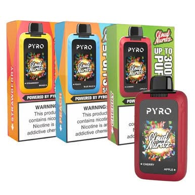 Pyro Duo x Cloud Nurdz 30K Disposable Vape - Cafe Racer Craft E-Liquid Pyro Duo x Cloud Nurdz 30K Disposable Vape - Cafe Racer Craft E-Liquid