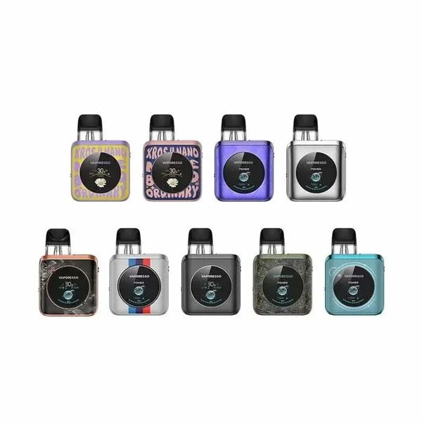 Vaporesso XROS 4 Nano 30W Pod System - Cafe Racer Craft E-Liquid Vaporesso XROS 4 Nano 30W Pod System - Cafe Racer Craft E-Liquid