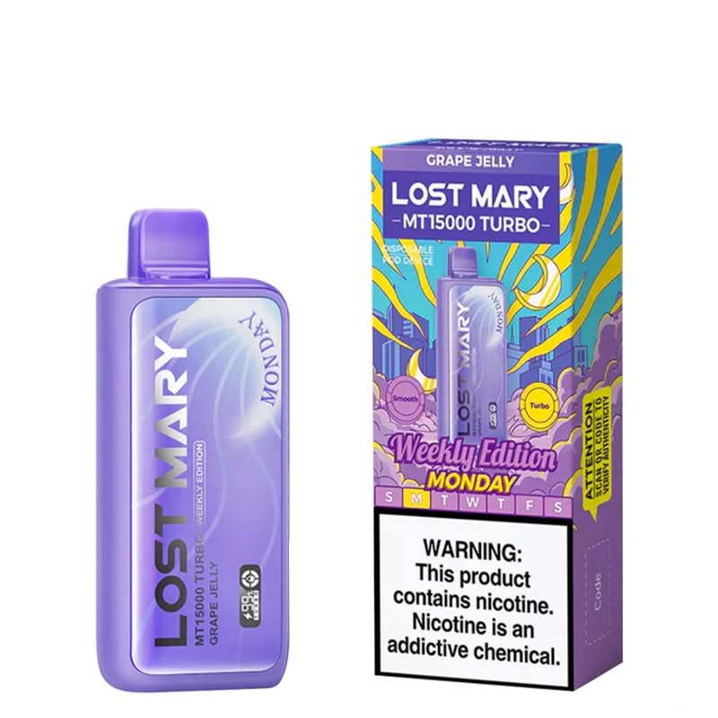 Lost Mary MT15000 Turbo Weekly Edition Disposable Vape - Cafe Racer Craft E-Liquid Lost Mary MT15000 Turbo Weekly Edition Disposable Vape - Cafe Racer Craft E-Liquid