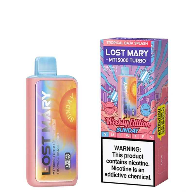 Lost Mary MT15000 Turbo Weekly Edition Disposable Vape - Cafe Racer Craft E-Liquid Lost Mary MT15000 Turbo Weekly Edition Disposable Vape - Cafe Racer Craft E-Liquid