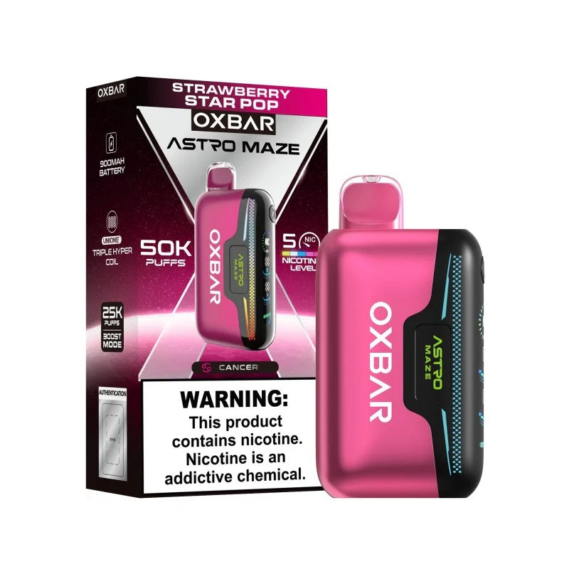 Oxbar Astro Maze 50000 Puff Disposable - Cafe Racer Craft E-Liquid Oxbar Astro Maze 50000 Puff Disposable - Cafe Racer Craft E-Liquid