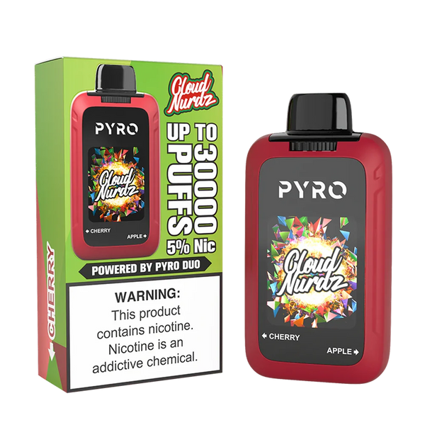 Pyro Duo x Cloud Nurdz 30K Disposable Vape