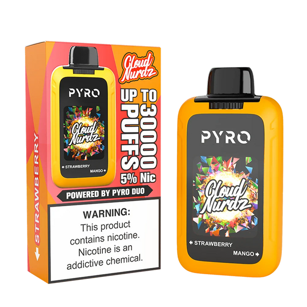 Pyro Duo x Cloud Nurdz 30K Disposable Vape