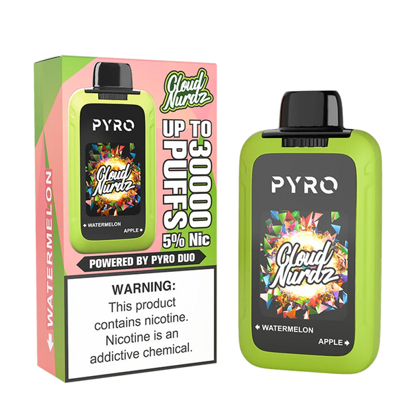 Pyro Duo x Cloud Nurdz 30K Disposable Vape