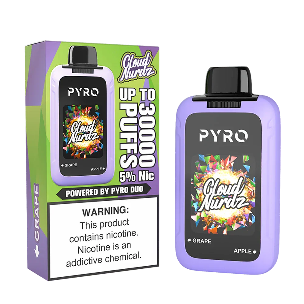 cloud vape disposable Pyro Duo x Cloud Nurdz 30K Disposable Vape