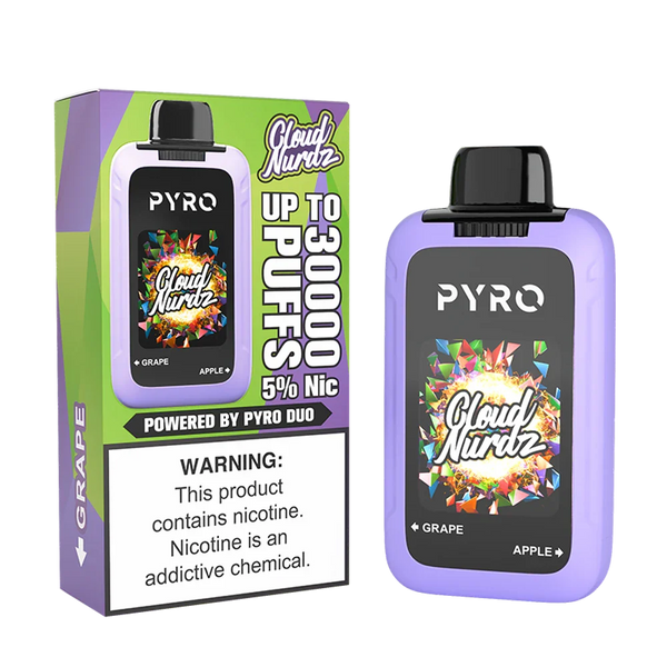 Pyro Duo x Cloud Nurdz 30K Disposable Vape