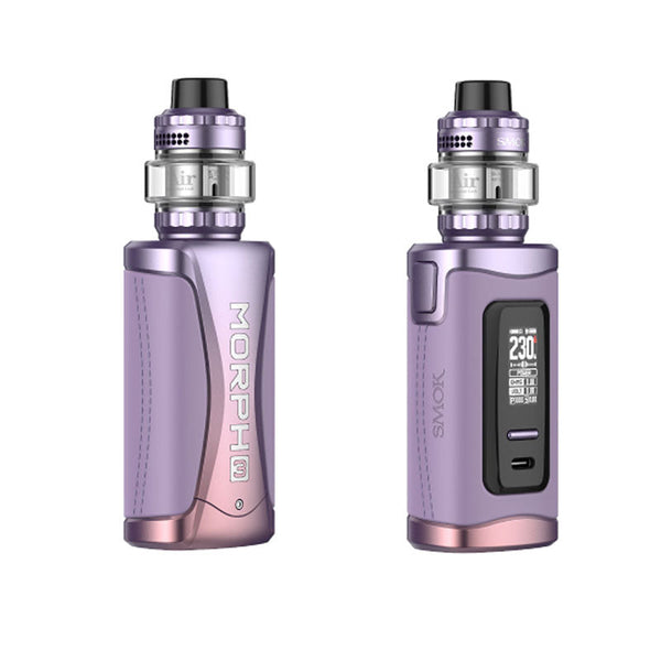 SMOK Morph 3 T-Air Tank 230W Starter Kit - Purple Pink