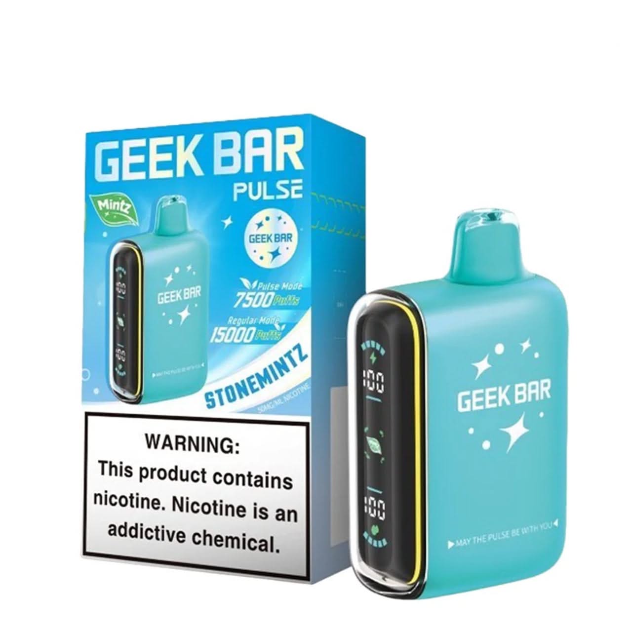 Geek Bar Pulse 15k Mintz Edition Disposable Vape - Cafe Racer Craft E-Liquid Geek Bar Pulse 15k Mintz Edition Disposable Vape - Cafe Racer Craft E-Liquid