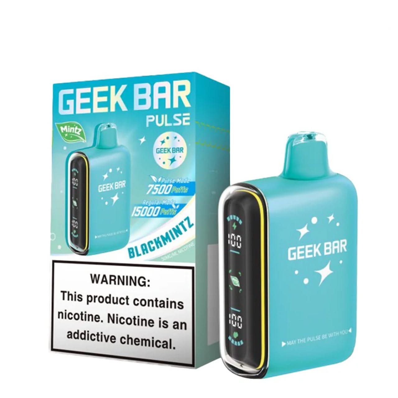 Geek Bar Pulse 15k Mintz Edition Disposable Vape - Cafe Racer Craft E-Liquid Geek Bar Pulse 15k Mintz Edition Disposable Vape - Cafe Racer Craft E-Liquid