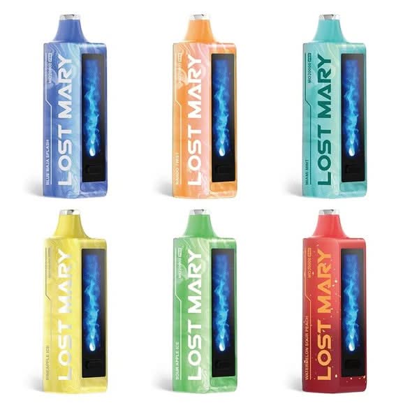 Lost Mary Tropical Baja Splash Flavor Lost Mary MO20K Pro Disposable Vape Lost Mary Tropical Baja Splash Flavor Lost Mary MO20K Pro Disposable Vape