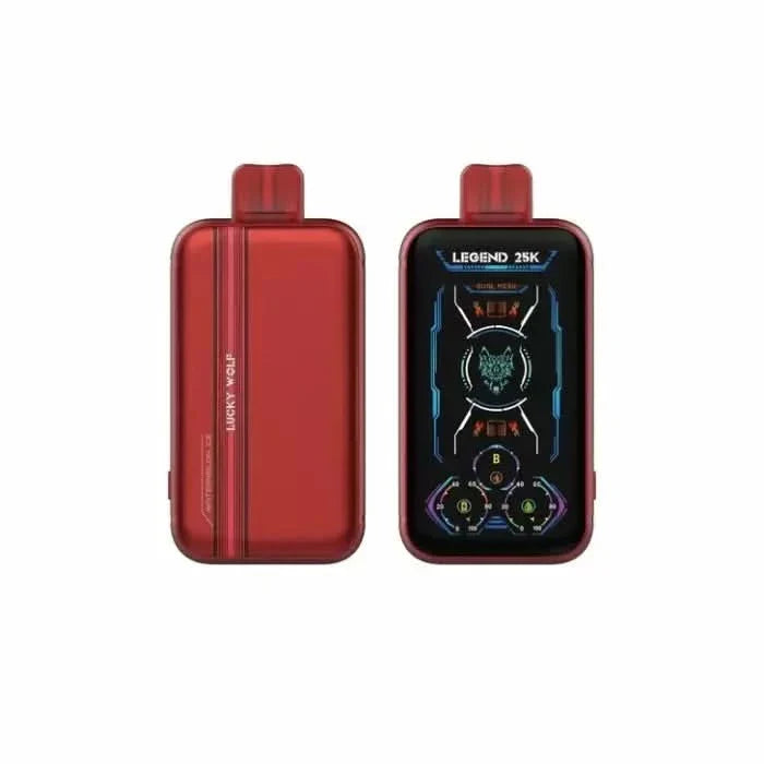 Lucky Wolf Legend 25K Disposable Vape - Cafe Racer Craft E-Liquid