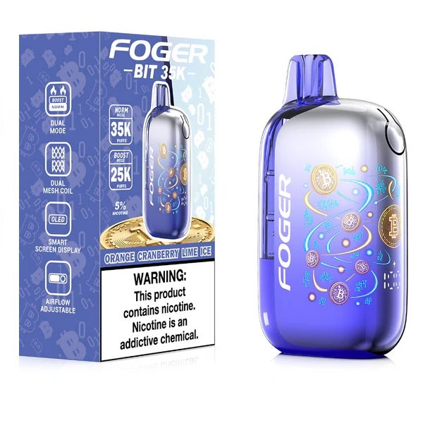Foger Bit 35k Disposable Vape - Cafe Racer Craft E-Liquid Foger Bit 35k Disposable Vape - Cafe Racer Craft E-Liquid