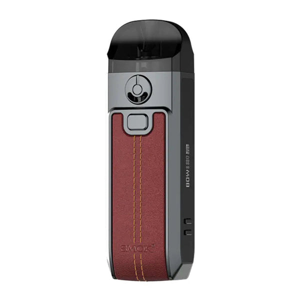 SMOK Nord 4 80W Pod Kit - Red Leather