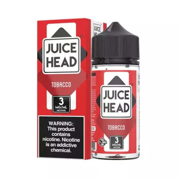 Juice Head Tobacco 100ml bottle and box