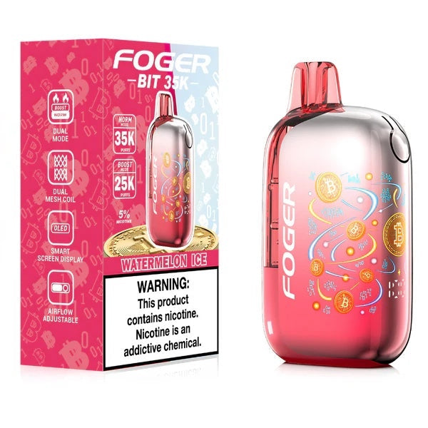 Foger Bit 35k Disposable Vape - Cafe Racer Craft E-Liquid Foger Bit 35k Disposable Vape - Cafe Racer Craft E-Liquid