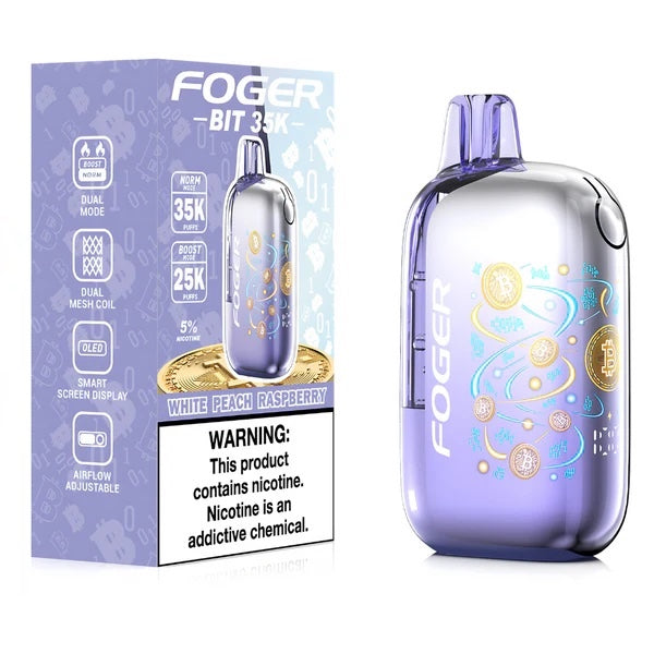 Foger Bit 35k Disposable Vape - Cafe Racer Craft E-Liquid Foger Bit 35k Disposable Vape - Cafe Racer Craft E-Liquid
