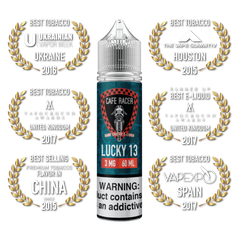 Lucky 13 Tobacco E-liquid | Cafe Racer Vape - Cafe Racer Craft E-Liquid